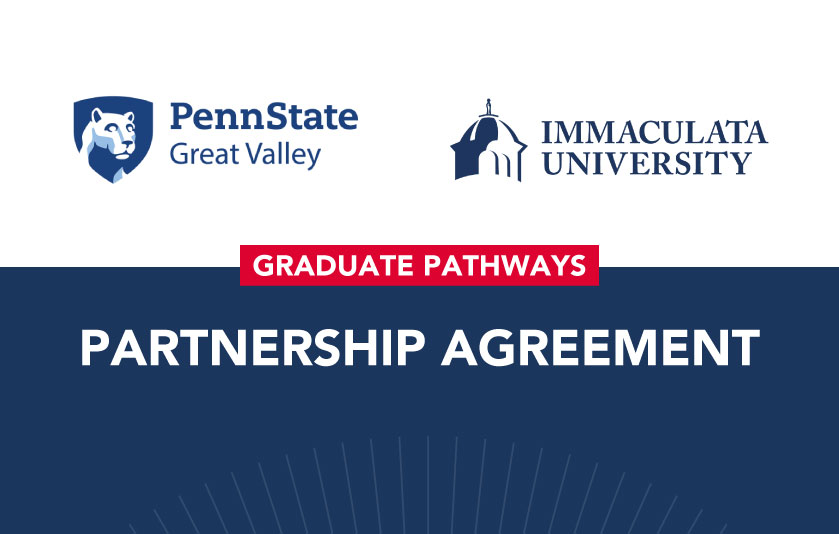 Immaculata and Penn State Great Valley Partner to Offer Graduate Classes