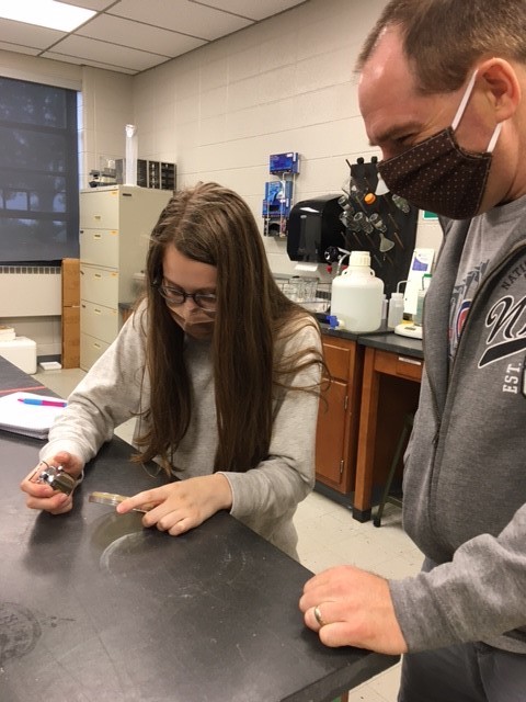 Dr. Ginsburg and Julianna Rotondo