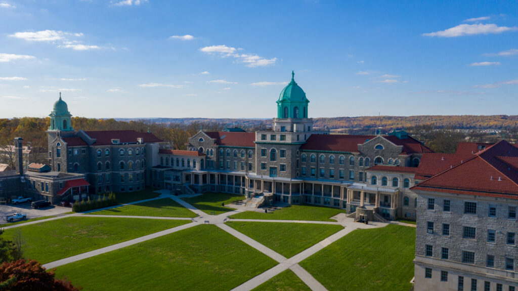 Immaculata Campus - back campus and dome