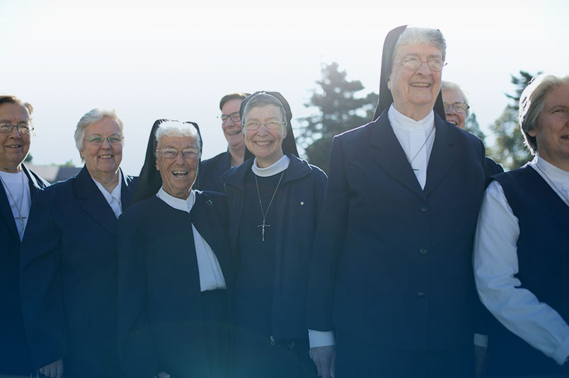 A group of nuns.