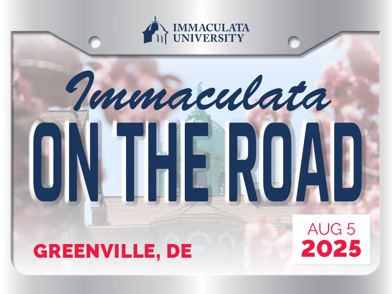 On the Road license plate graphic