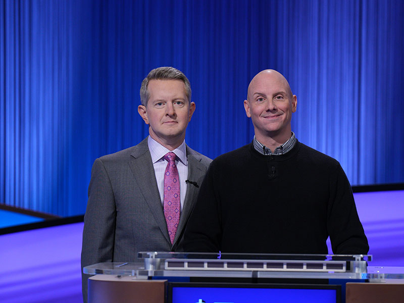 jeopardy-Josh_Ken Jeopardy host Ken Jennings with contestant