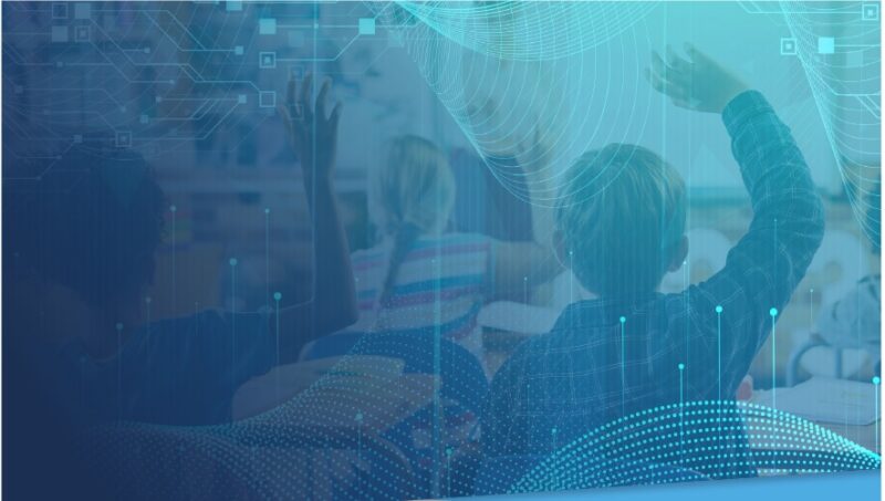 Students in a classroom.