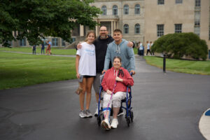 Family with college student