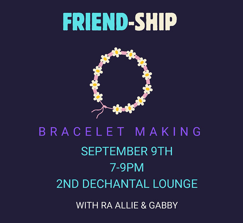 Friendship bracelet making