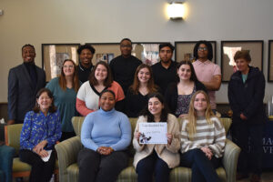 Group of college students