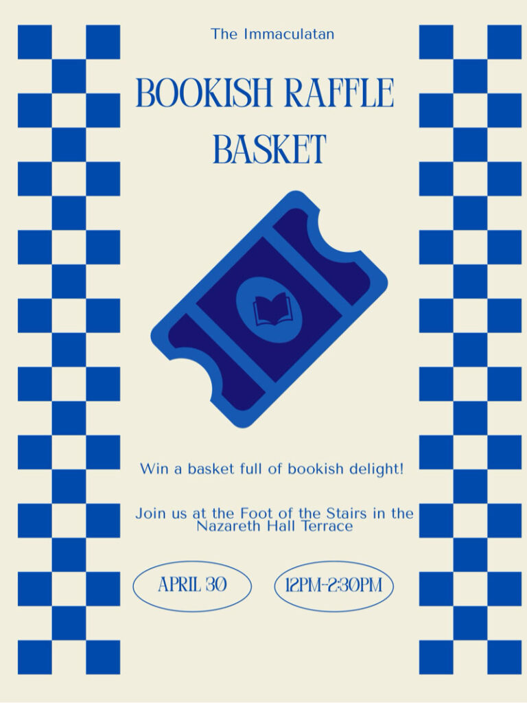 Poster for Bookish Raffle Basket