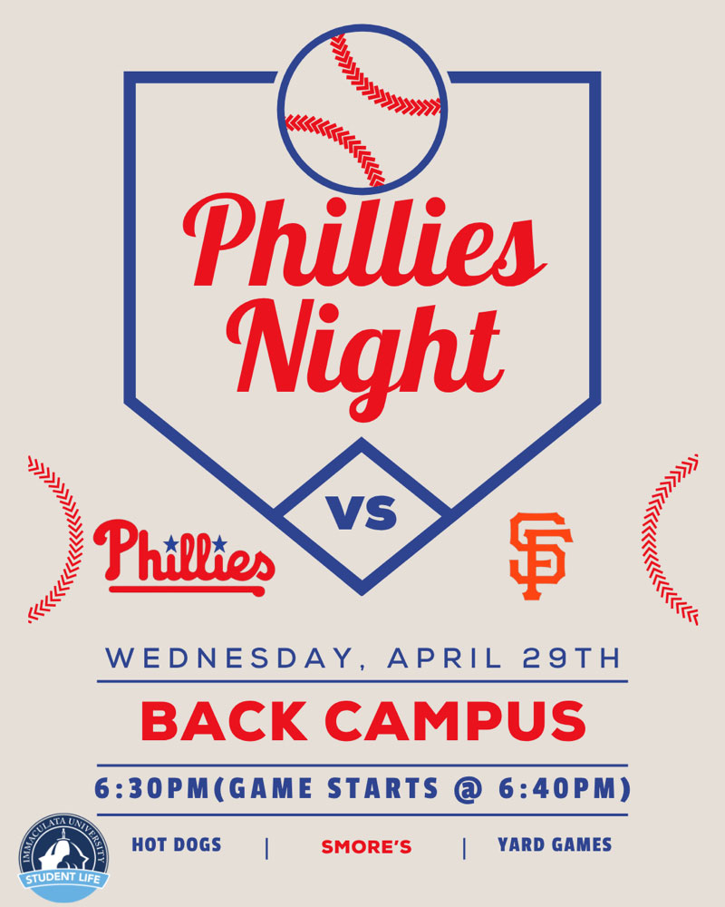 Poster for Phillies Night