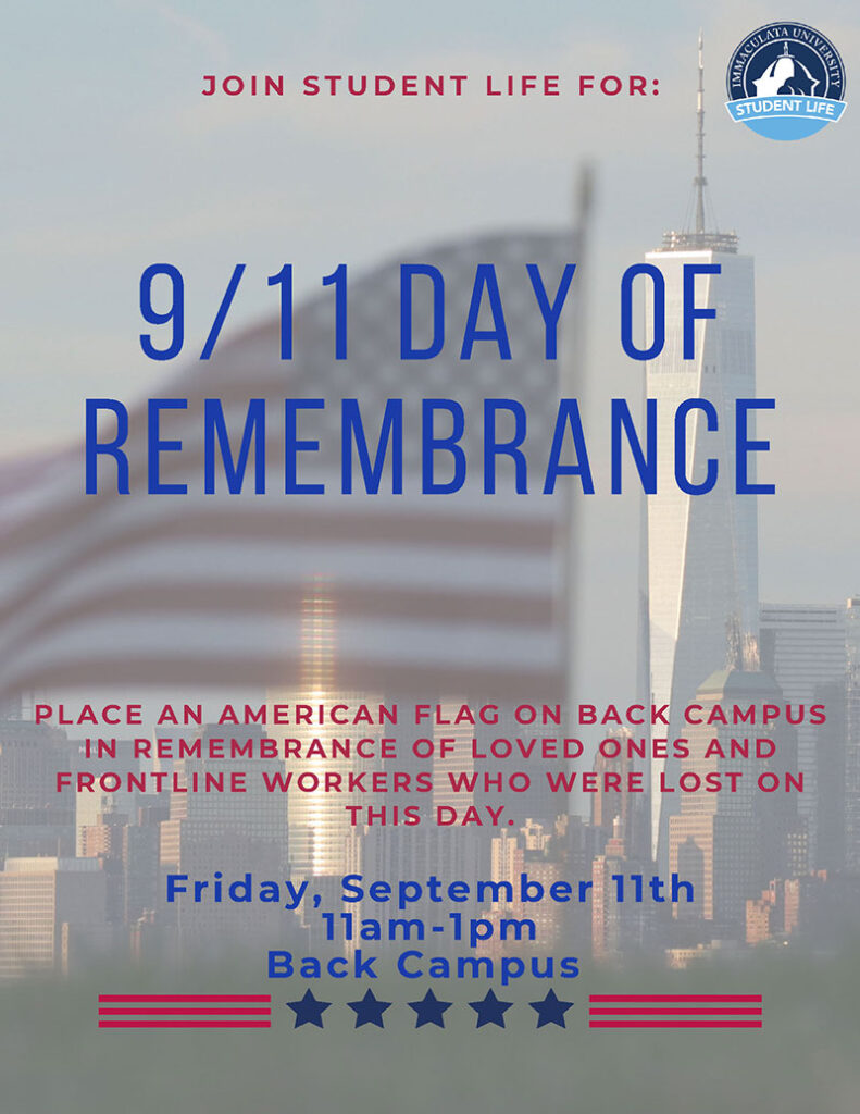911-Day-of-remembrance - Immaculata University 9/11 Day of Remembrance